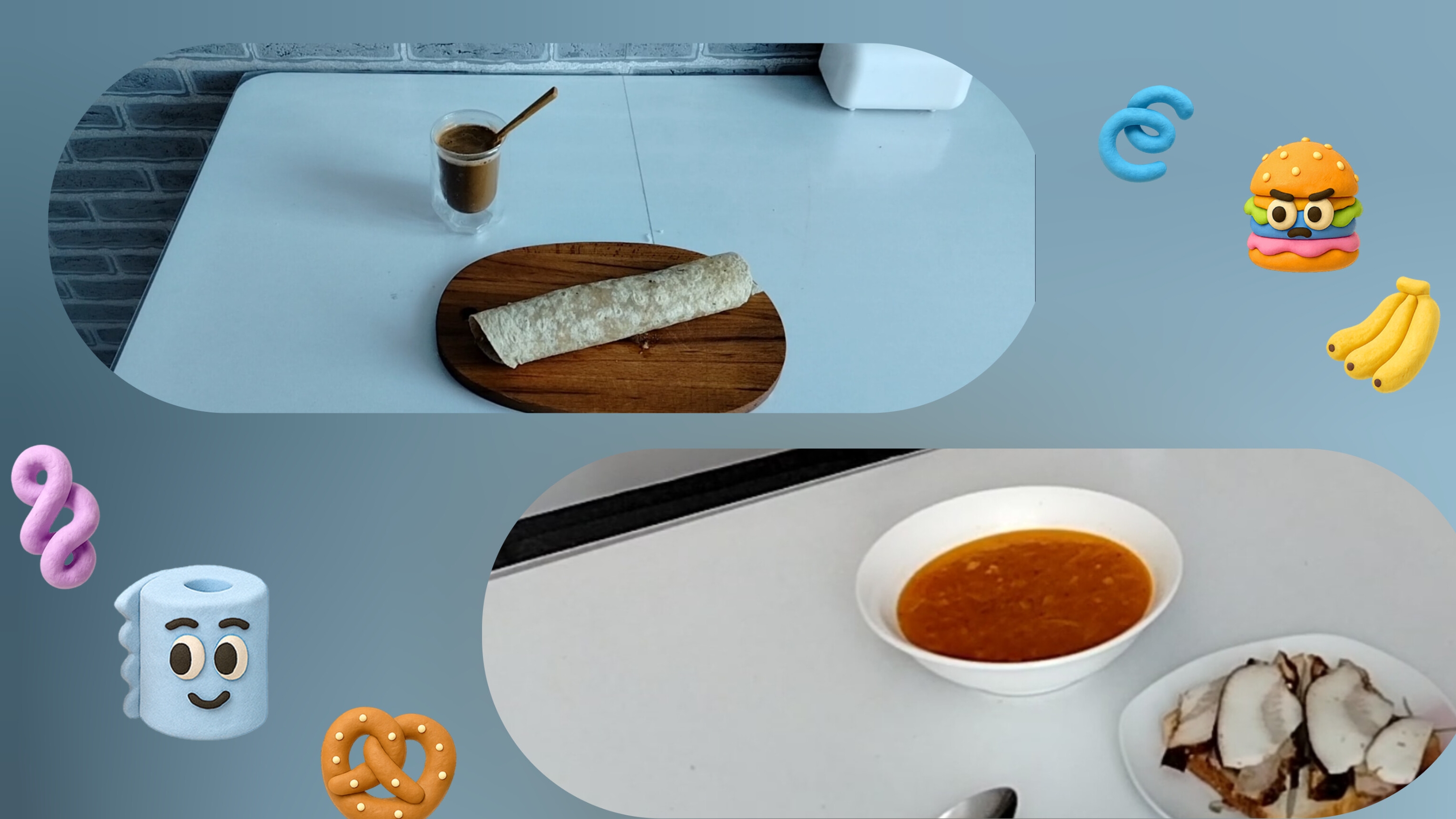 Деревенский завтрак и обед - просто и вкусно// смотреть онлайн