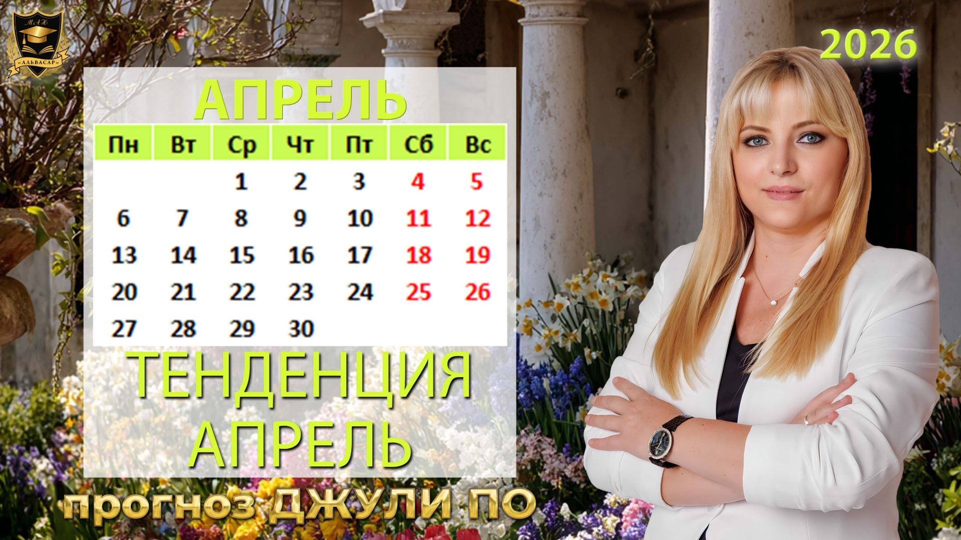 Тенденция месяца Апрель