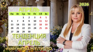 Тенденция месяца Апрель