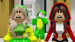 E-Girl хочет спасти Джей Джея от раскалённого пола! Анимация Роблокс