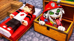 😱 МАРШАЛ ВСЕ ЭТО ВРЕМЯ пока СПАЛ ПРЯТАЛСЯ У МЕНЯ В СУНДУКЕ В МАЙНКРАФТЕ