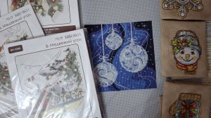 ЦВЕТ НАСТРОЕНИЯ СИНИЙ/ ВЫШИВАЛЬНЫЕ ЗАРИСОВКИ 1- 2026 /ФИНИШИ/ вышивка крестиком