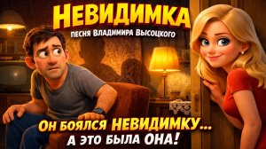 ОН ДУМАЛ, ЧТО ЗА НИМ СЛЕДЯТ…  «НЕВИДИМКА» — В.С.ВЫСОЦКИЙ (3D мультфильм)