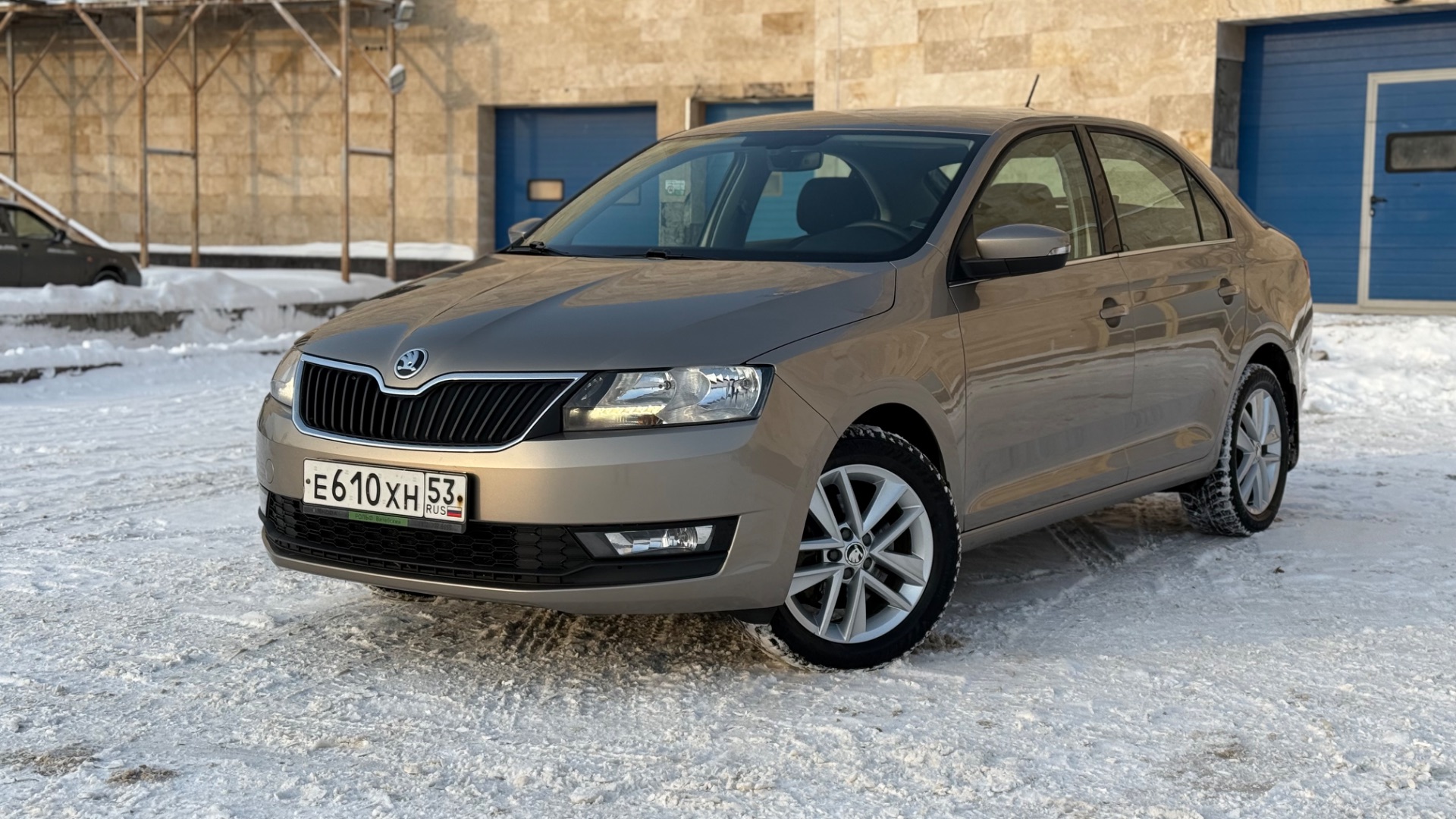 Skoda Rapid 2017 1.6 AT смотреть онлайн