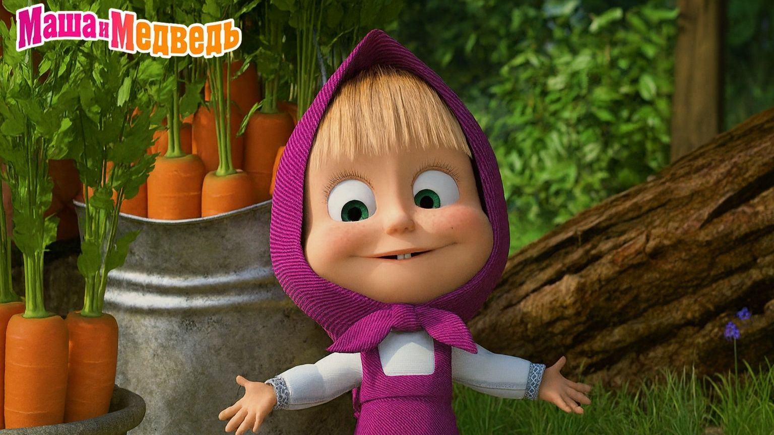 Маша и Медведь — Мультфильм для Детей｜Маша и Медведь — Учим Цвета Раскраски | Развивающая Игра смотреть онлайн