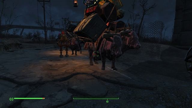 Fallout4 Караваны Сток... смотреть онлайн