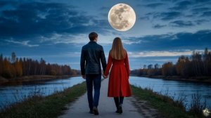 Идём мы вместе под луной 🎵 - (Ai)