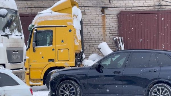 СПАСАЕМ ВОЛЬВО ИЗ СНЕЖНОГО ПЛЕНА,ГОТОВИМ К РАБОТЕ