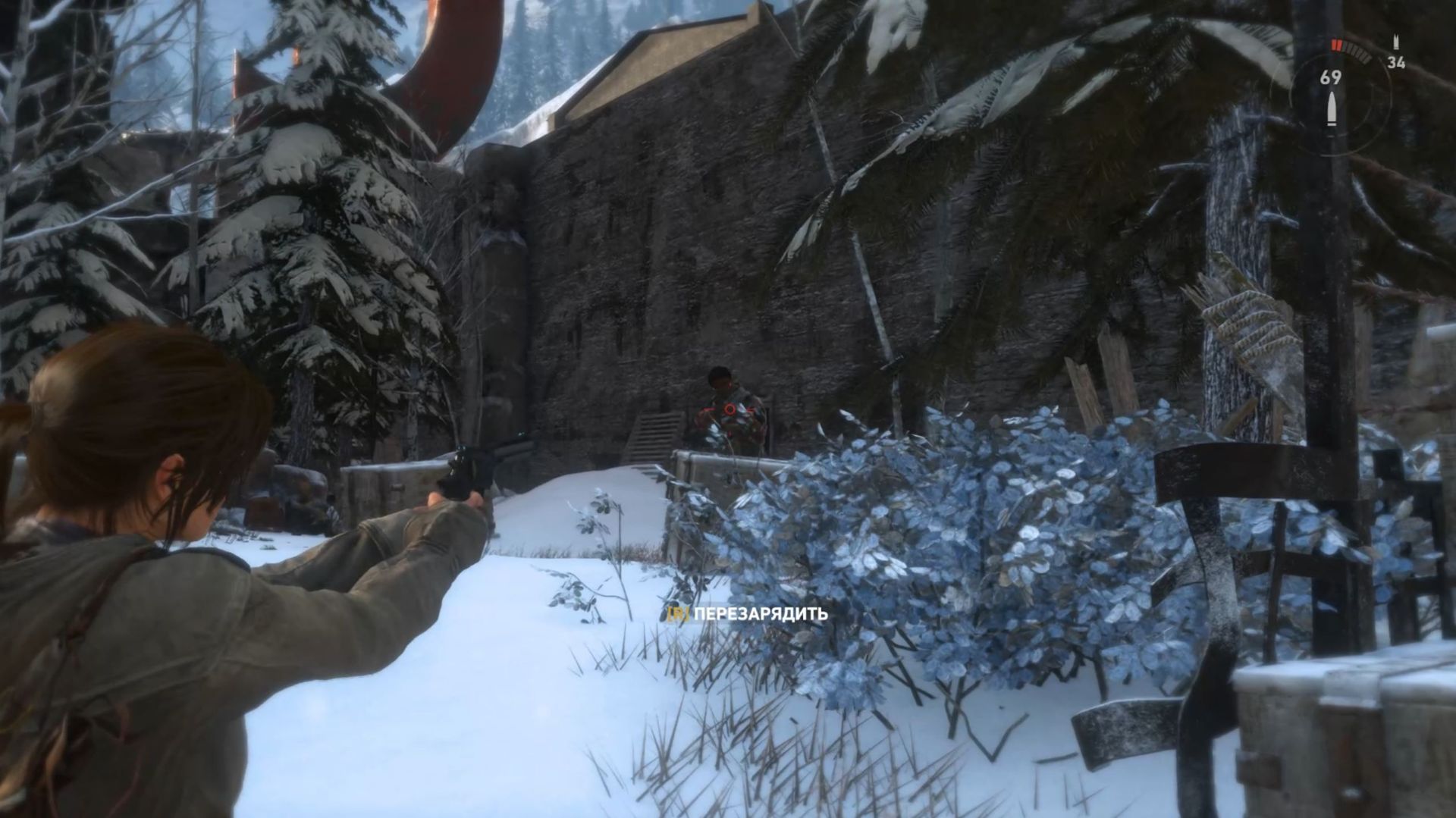 Rise of the Tomb Raider 7 часть: Разведка тюремного лагеря. Невезучие. смотреть онлайн