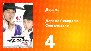Скандал в Сонгюнгване 1 сезон 4 серия