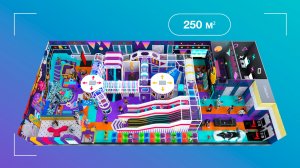 Оборудование для детского игрового центра: дизайн проект 250 м2 от Авира