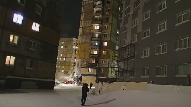 2026.01.19. Норильск, всех с крещением! Ул. Металлургов. Погода в норме. смотреть онлайн