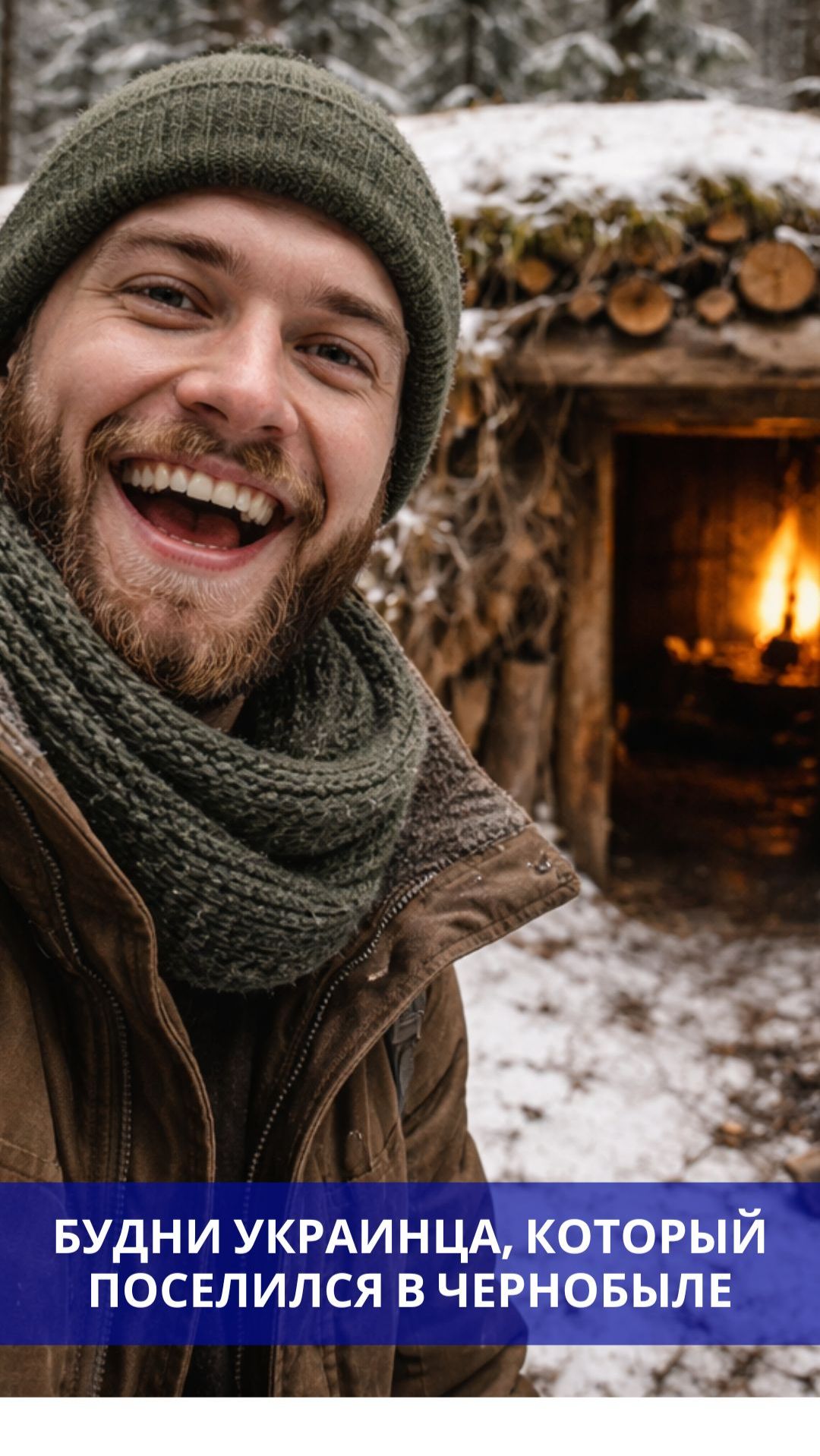 Украинец сбежал от мобилизации в Чернобыль и снял рум-тур на свою землянку смотреть онлайн