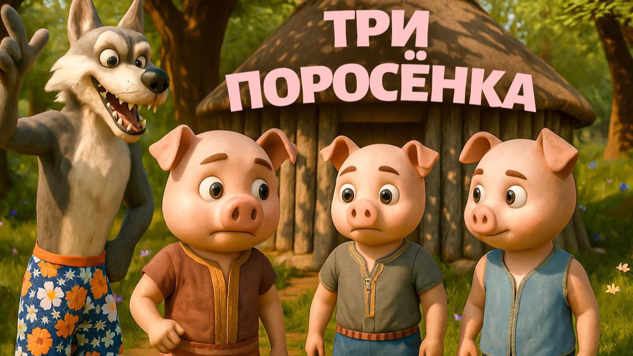 Три поросенка Народные сказки #сказки смотреть онлайн