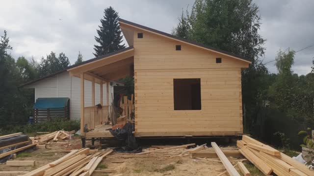 Новгородские бани из бруса под ключ с печкой проекты и недорогие цены от производителя Пестово смотреть онлайн