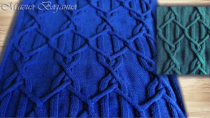 Грандиозный аранский узор к мужскому джемперу. Просто невероятный!