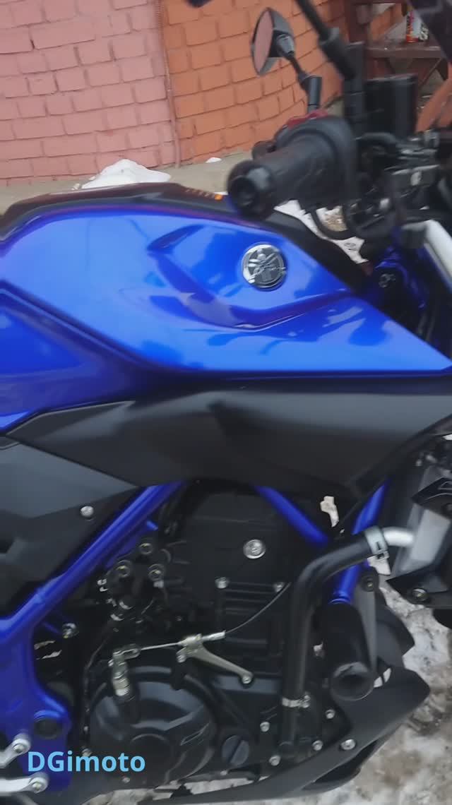 Yamaha MT-03 (2019) Без пробега по РФ dgimoto смотреть онлайн