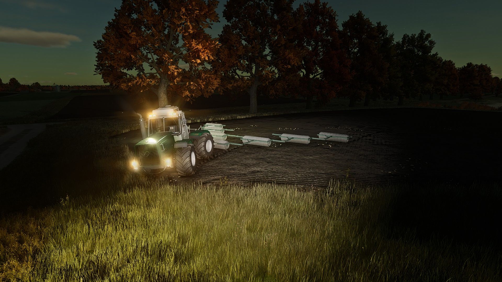 Farming Simulator 2025 Zelonka / Прикатка посевов / Без комментариев