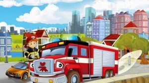 Зимние машинки мультик