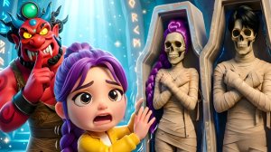 Родители Руми превратились в мумии. Сможет ли она их спасти? Охотники на демонов