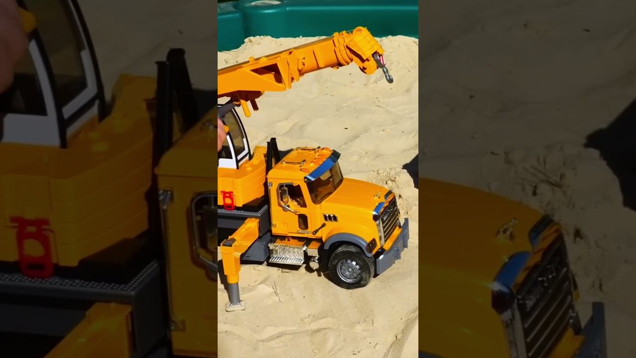 На помощь! Грузовик застрял #машины #игрушки #длядетей смотреть онлайн