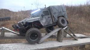 Бронированный джип на Traxxas TRX-4 4x4