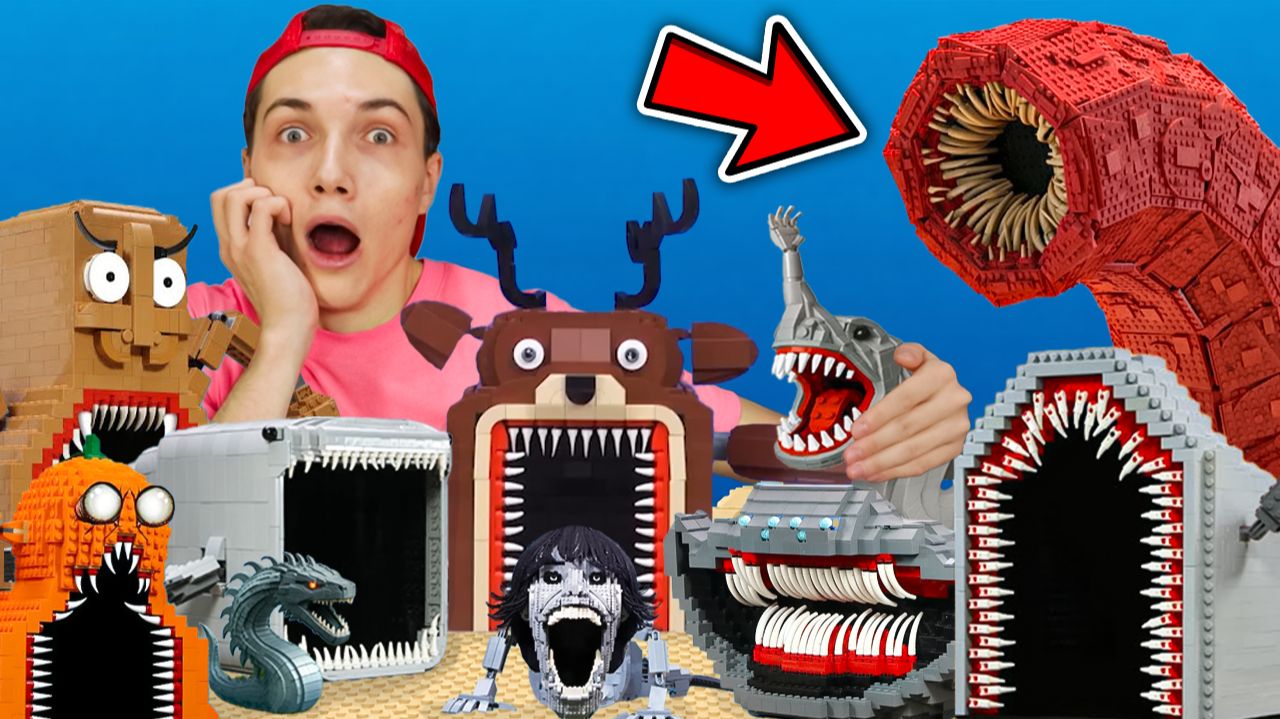 НЕ ОТКРЫВАЙ ЛЕГО НАБОРЫ ВСЕХ МОНСТРОВ ! смотреть онлайн