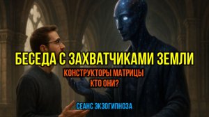 БЕСЕДА С ЗАХВАТЧИКАМИ ЗЕМЛИ: КОНСТРУКТОРЫ МАТРИЦЫ — КТО ОНИ?