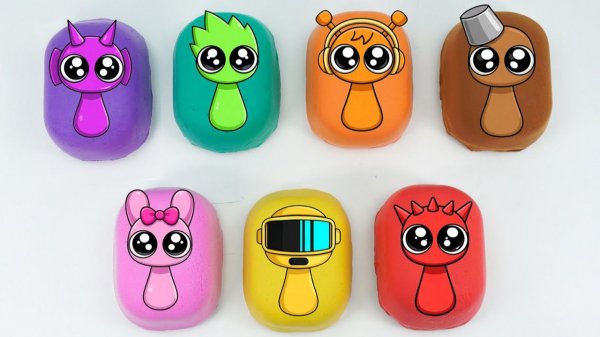 Мультики для детей и малышей 💖 Угадай, какой Спрунки 💖 Спрунки выпадет из кубиков