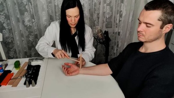 ASMR Unique Arm Examination