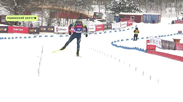 На Кубке России по биатлону в Демино проходят спринтерские гонки смотреть онлайн