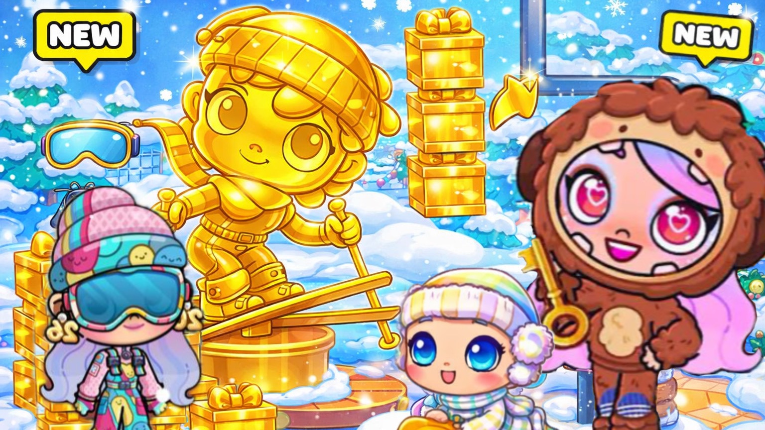 Секреты лыжного города в Avatar World