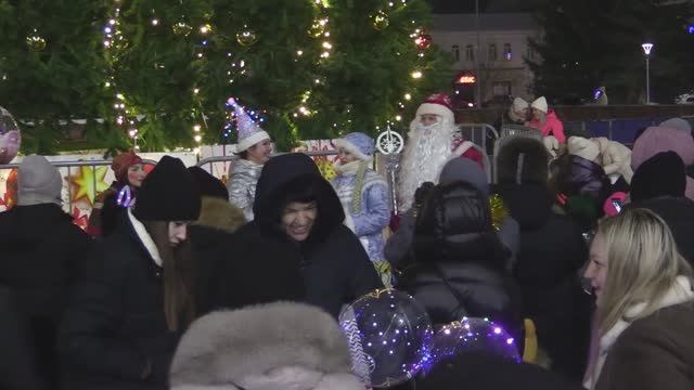 Открытие главной ёлки 2026