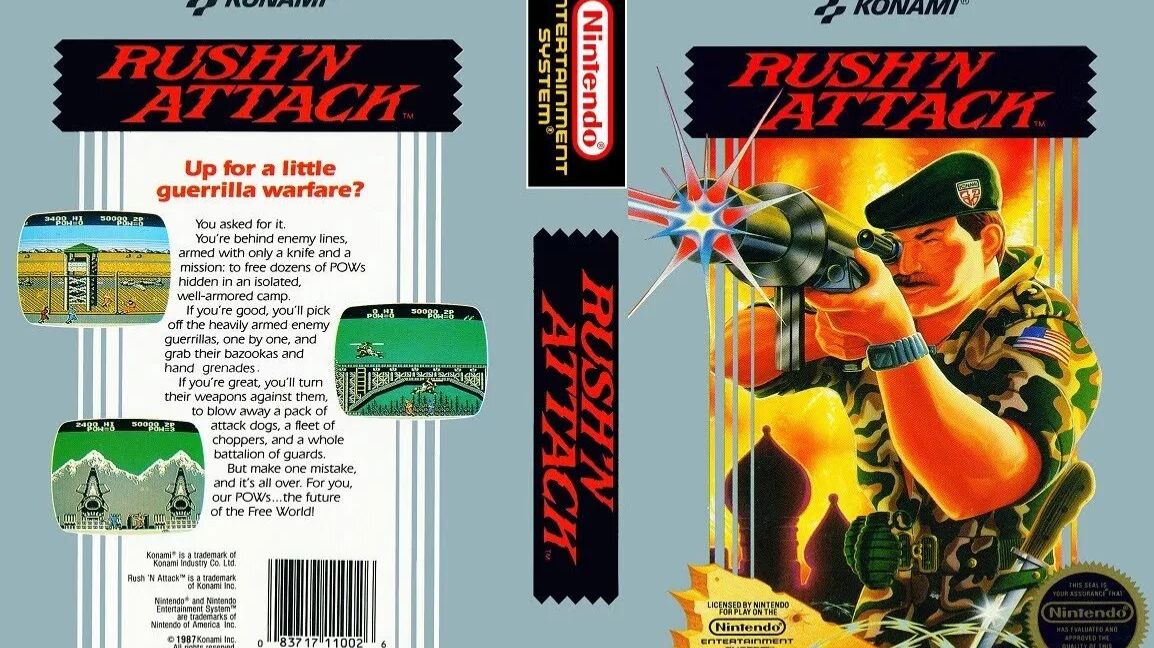 Rushn Attack (NES) смотреть онлайн