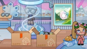 Зимний магазинчик в аватар ворлд. Зимние локации 1.