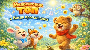 12 серия. Мишка Топ и когда пропал Смех. Двенадцатая серия про Мишку топу.