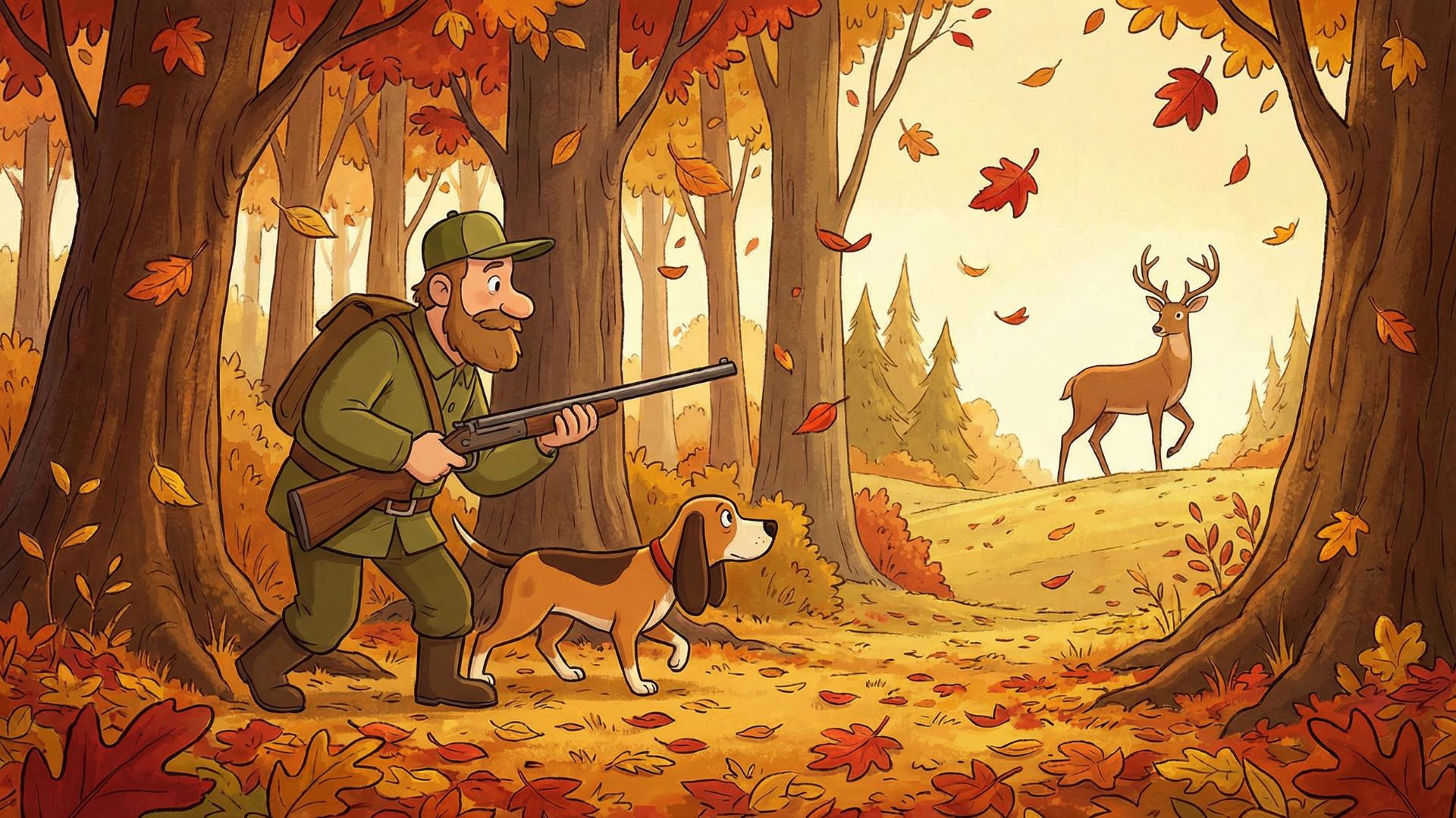 Un chasseur sachant chasser (Французская скороговорка) смотреть онлайн