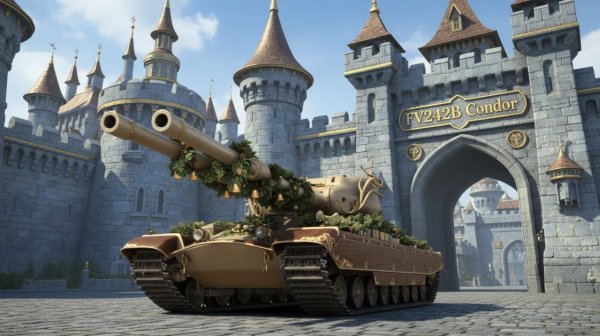 FV242B Condor - Танк по кличке: лорд Фаркуад))) #whinemachine #worldoftanks #миртанков