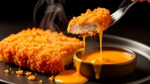 Готовится Быстро! Съедается еще быстрее! Хрустящая курочка с нежным СЫРНЫМ соусом.