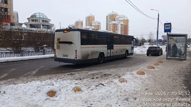 Заездной карман в Красногорске в Павшинской Пойме