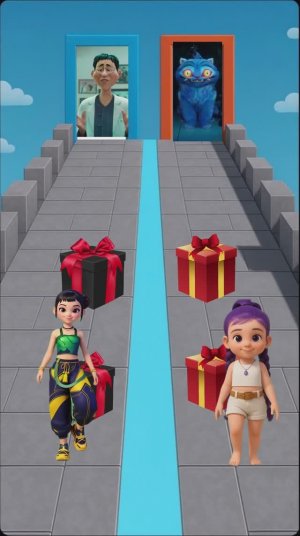 Зои зомби vs Руми 🧟♀️☣️☢️ К-Поп Охотники на демонов