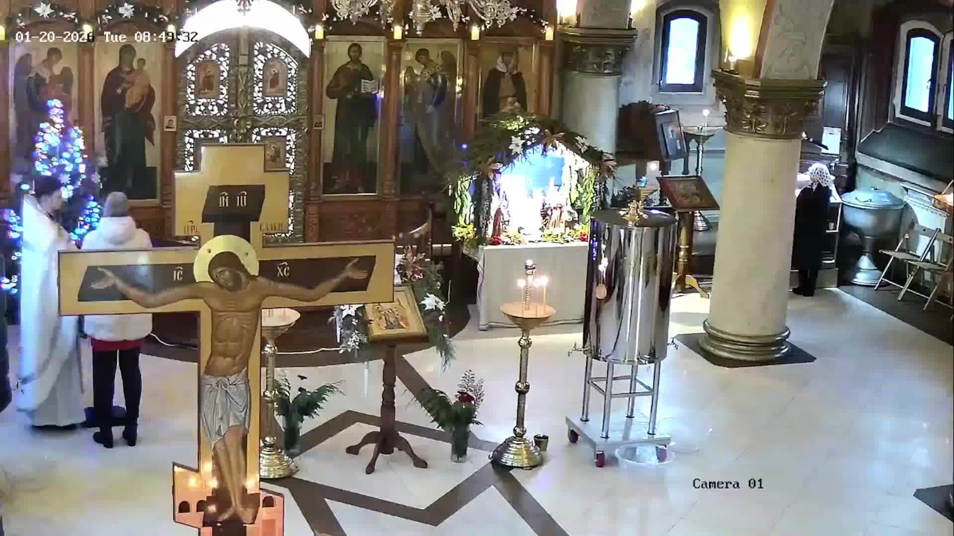 Божественная литургия. 20.01.2026г. 9.00 смотреть онлайн