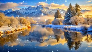 ОЧЕНЬ КРАСИВАЯ ЗИМНЯЯ УСПОКАИВАЮЩАЯ МУЗЫКА ДЛЯ СНА 🎵 НЕЖНАЯ РАССЛАБЛЯЮЩАЯ РЕЛАКС МУЗЫКА ДЛЯ ДУШИ