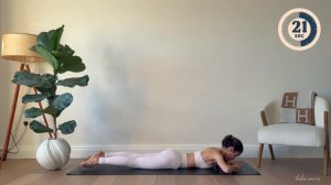 20-минутная тренировка всего тела | День 1 Челлендж по пилатесу | Без оборудования