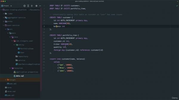 006 User Entity  Repository