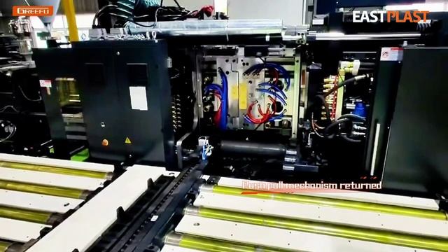 Замена плит пресс-формы с помощью автоматизированной тележки Greefu смотреть онлайн