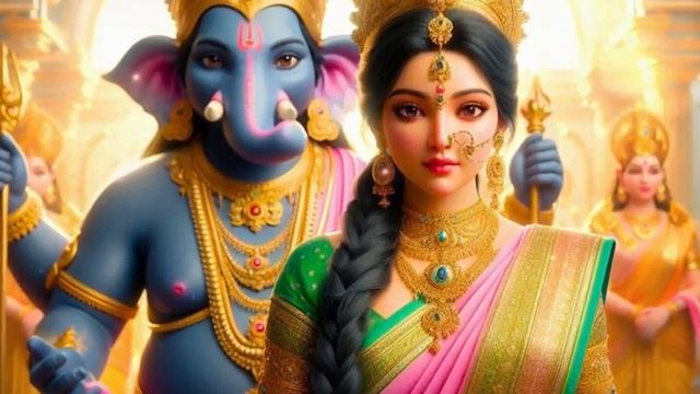 Сильный Ганеша. Мантра на день на удачу смотреть онлайн