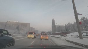 Красноярск 20.01.2026г. мороз -35