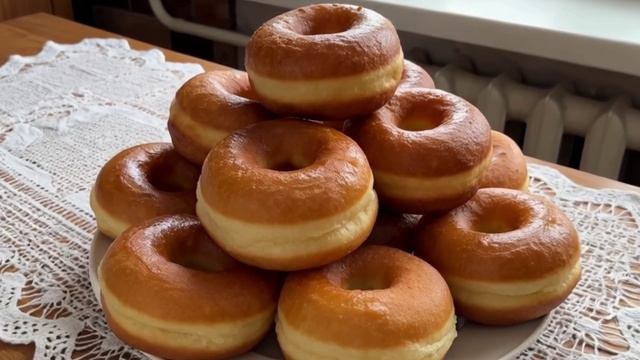 ДОНАТЫ С НАЧИНКОЙ И БЕЗ. Рецепт внутри! С Вас подписка, лайки и комменты! смотреть онлайн