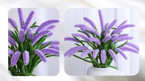 ЛАВАНДА ИЗ СИНЕЛЬНОЙ ПРОВОЛОКИ